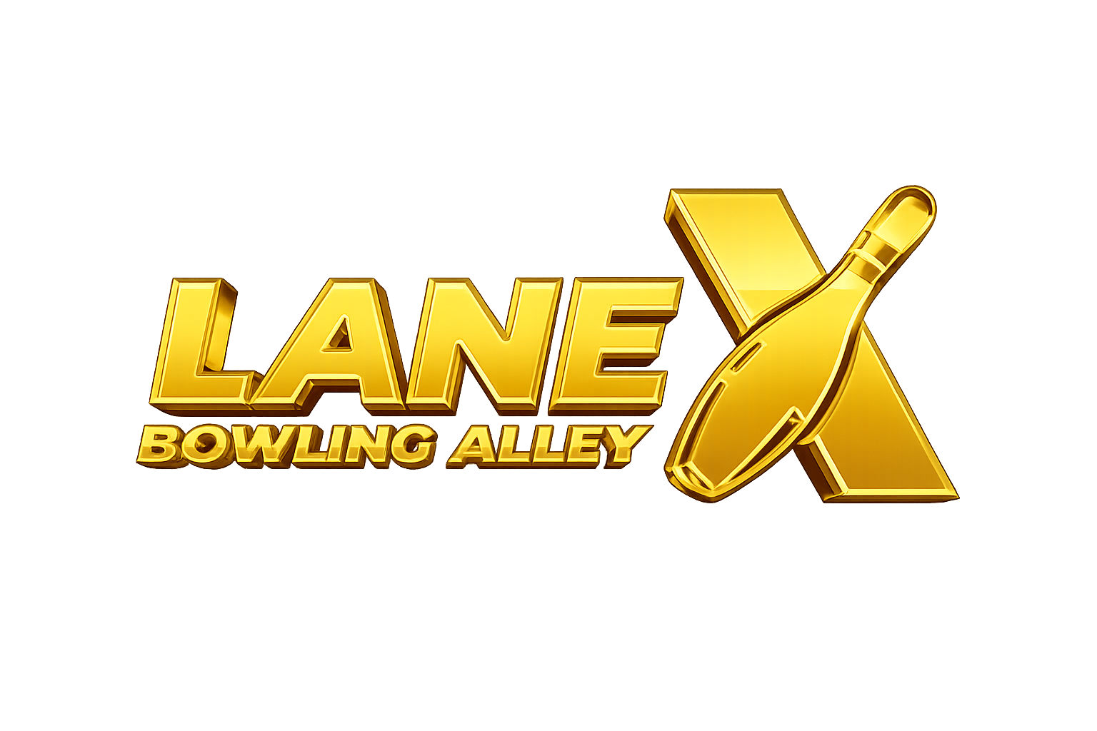 LaneX Bowling Alley logo